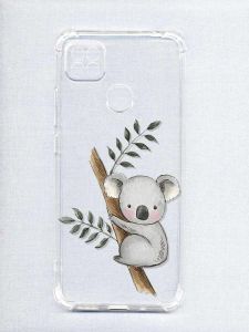 Чохол з потовщеними кутами на Xiaomi Redmi 9C/10A :: Коала (принт 132)
