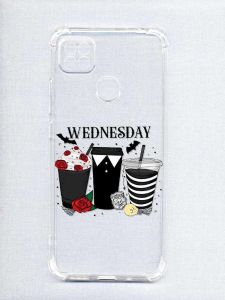 Чохол з потовщеними кутами на Xiaomi Redmi 9C/10A :: Коктейлі. Венздей (принт 216)