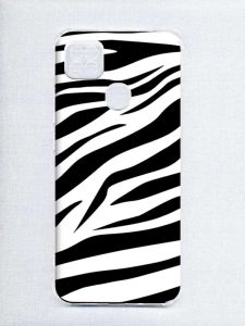 Чохол з потовщеними кутами на Xiaomi Redmi 9C/10A :: Фон Зебра (принт 92)