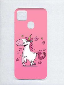 Чохол з потовщеними кутами на Xiaomi Redmi 9C/10A :: Єдиноріг (принт 105)