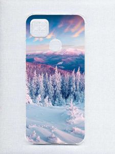 Чохол з потовщеними кутами на Xiaomi Redmi 9C/10A :: Зимові гори (принт 163)