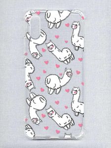 Чохол з потовщеними кутами на Xiaomi Redmi 9A :: Лами (принт 95)