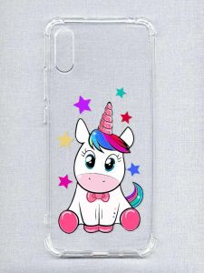 Чохол з потовщеними кутами на Xiaomi Redmi 9A :: Єдиноріг (принт 102)