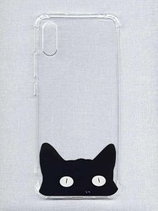 Чохол з потовщеними кутами на Xiaomi Redmi 9A :: Котик (принт 119)