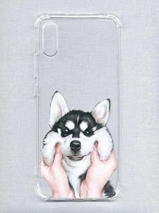 Чохол з потовщеними кутами на Xiaomi Redmi 9A :: Мордочка (принт 121)