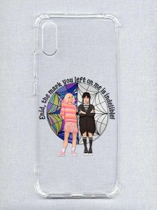 Чохол з потовщеними кутами на Xiaomi Redmi 9A :: Дівчата з Венздей (принт 211)