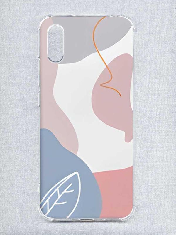 Чохол з потовщеними кутами на Xiaomi Redmi 9A :: Кольоровий фон (принт 61)