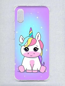 Чохол з потовщеними кутами на Xiaomi Redmi 9A :: Єдиноріг (принт 103)