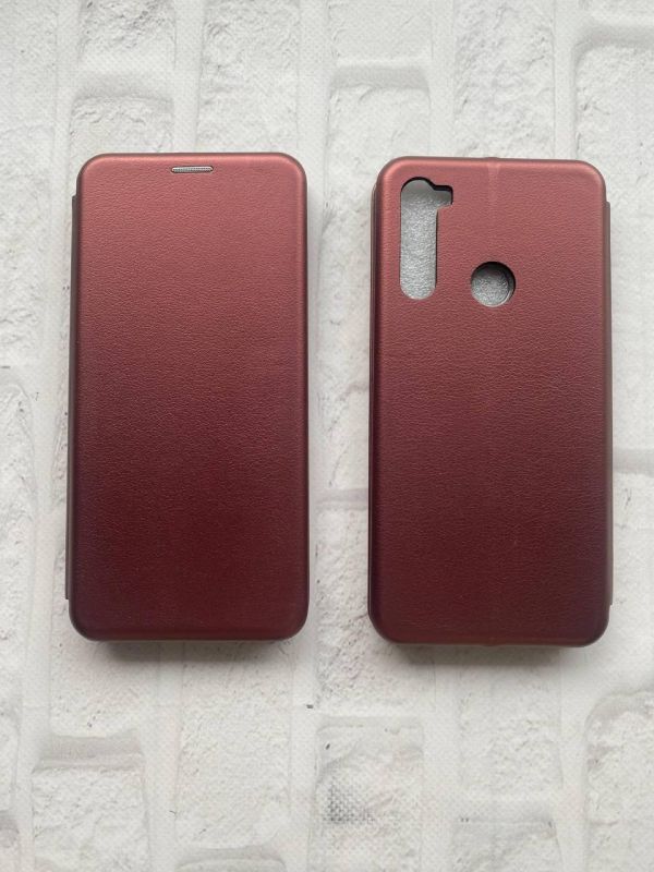 Чохол-книжка G-Case для Xiaomi Redmi Note 8T Бордовий