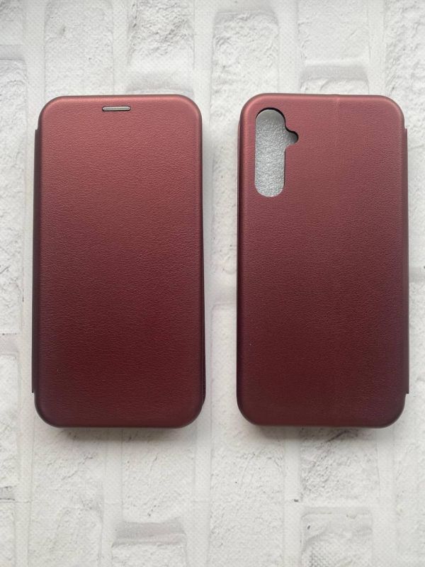 Чохол-книжка G-Case для Samsung Galaxy A34 5G Бордовий