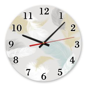 Годинник настінний :: Пір'їнки
