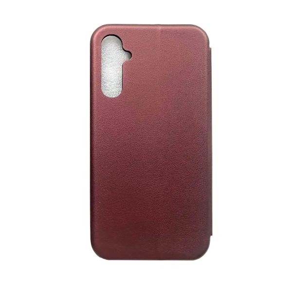 Чохол-книжка з малюнком для Samsung Galaxy A34 5G Бордовий :: Подорожі. Лондон (принт 326)