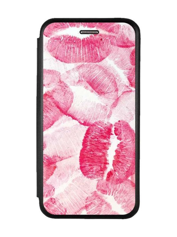 Чохол-книжка з малюнком для Samsung Galaxy S21 FE Чорний :: Цьомики (принт 93)