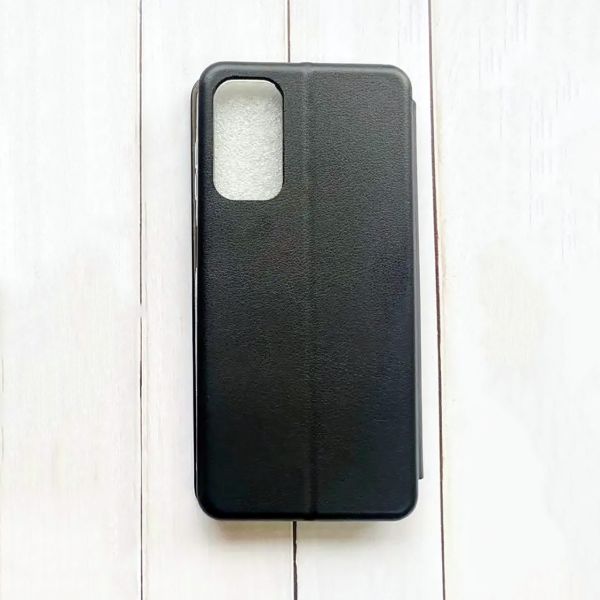 Чохол-книга з малюнком для Samsung Galaxy M13 4G Чорний :: Дівчина з ластівками (принт 16)