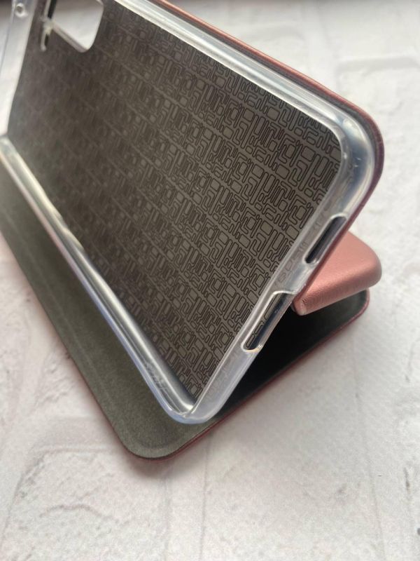 Чохол-книжка з малюнком для Samsung Galaxy S21 FE  Бордовий :: Цьомики (принт 93)