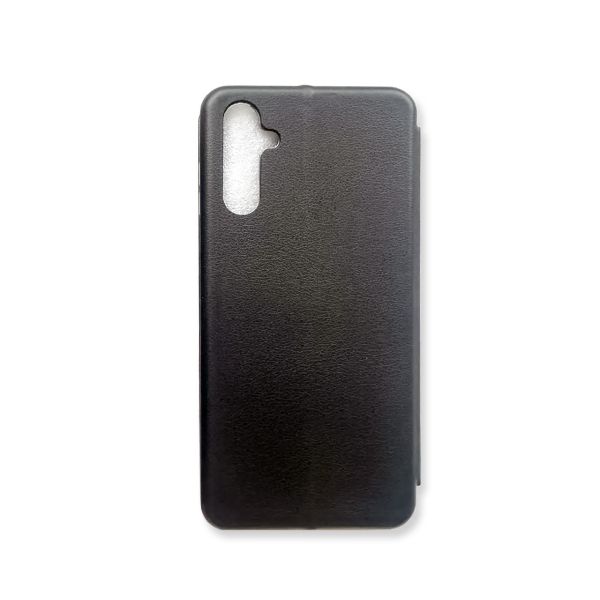 Чохол-книжка з малюнком для Samsung Galaxy M14 Чорний :: Котик і сакура (принт 283)