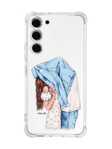 Чохол з потовщеними кутами на Samsung Galaxy S23 :: Поцілунок (принт 33)