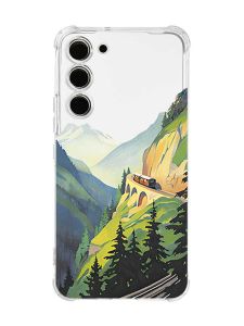 Чохол з потовщеними кутами на Samsung Galaxy S23 :: Пейзаж. Гори (принт 87)