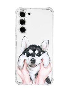 Чохол з потовщеними кутами на Samsung Galaxy S23 :: Мордочка (принт 121)