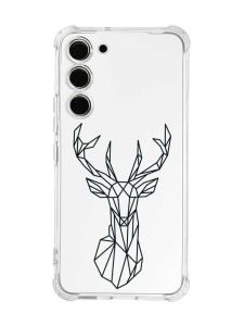 Чохол з потовщеними кутами на Samsung Galaxy S23 :: Олень (принт 128)