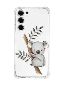 Чохол з потовщеними кутами на Samsung Galaxy S23 :: Коала (принт 132)