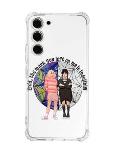 Чохол з потовщеними кутами на Samsung Galaxy S23 :: Дівчата з Венздей (принт 211)