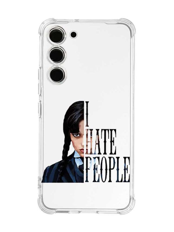 Чохол з потовщеними кутами на Samsung Galaxy S23 :: Добра дівчинка (принт 215)