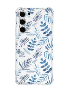 Чохол з потовщеними кутами на Samsung Galaxy S23 :: Рослинний фон (принт 276)