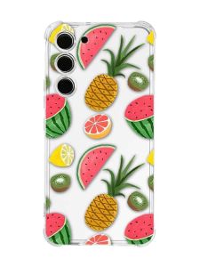 Чохол з потовщеними кутами на Samsung Galaxy S23 :: Фруктовий мікс (принт 347)