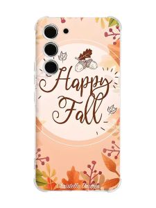 Чохол з потовщеними кутами на Samsung Galaxy S23 :: Щасливої осені (принт 110)
