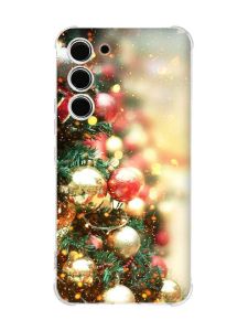 Чохол з потовщеними кутами на Samsung Galaxy S23 :: Різдвяна ялинка (принт 161)