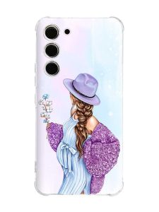 Чохол з потовщеними кутами на Samsung Galaxy S23 :: В очікуванні хлопчика (принт 222)