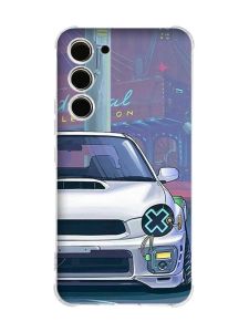 Чохол з потовщеними кутами на Samsung Galaxy S23 :: Авто аніме (принт 239)