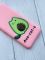 Матовий рожевий чохол на Samsung Galaxy J7(2016) J710 :: Котик Авокадо (принт 306)