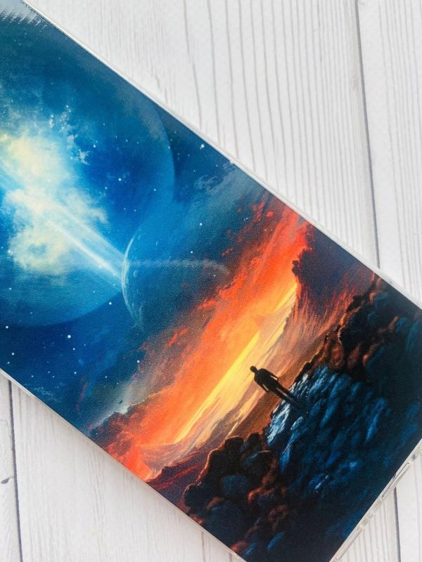 Чохол з потовщеними кутами на Xiaomi Redmi 9A :: Космос (принт 247)