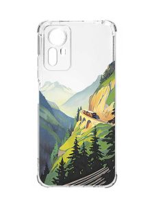 Чохол з потовщеними кутами на Xiaomi Redmi Note 12S :: Пейзаж. Гори (принт 87)