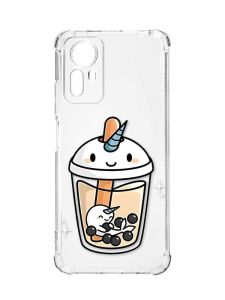 Чохол з потовщеними кутами на Xiaomi Redmi Note 12S :: Коктейль Єдиноріг (принт 96)