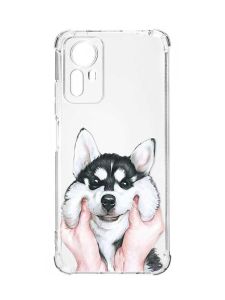 Чохол з потовщеними кутами на Xiaomi Redmi Note 12S :: Мордочка (принт 121)