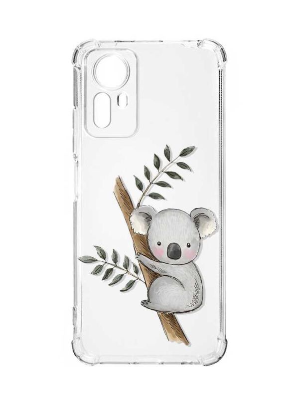 Чохол з потовщеними кутами на Xiaomi Redmi Note 12S :: Коала (принт 132)