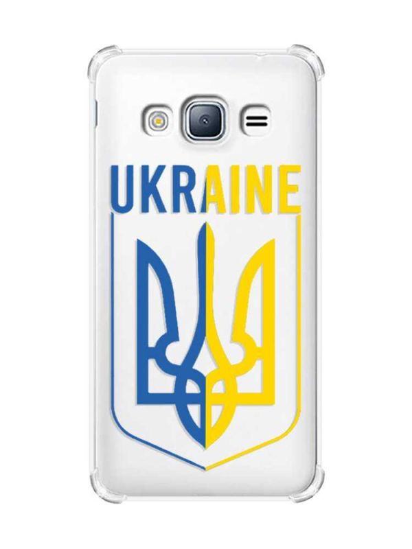 Чохол з потовщеними кутами на Samsung Galaxy J3(2016) J310 :: Тризуб (принт 254)