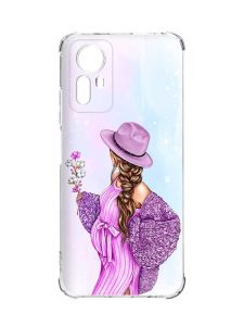 Чохол з потовщеними кутами на Xiaomi Redmi Note 12S :: В очікуванні дівчинки (принт 223)