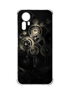 Чохол з потовщеними кутами на Xiaomi Redmi Note 12S :: Механізм (принт 238)