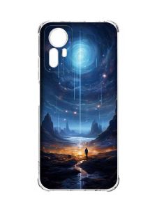 Чохол з потовщеними кутами на Xiaomi Redmi Note 12S :: Космос (принт 244)