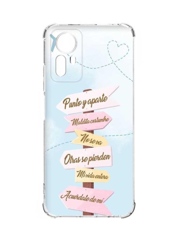 Чохол з потовщеними кутами на Xiaomi Redmi Note 12S :: Вказівники (принт 322)
