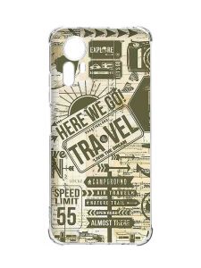 Чохол з потовщеними кутами на Xiaomi Redmi Note 12S :: Мандри (принт 324)