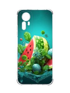 Чохол з потовщеними кутами на Xiaomi Redmi Note 12S :: Кавунова фантазія (принт 337)