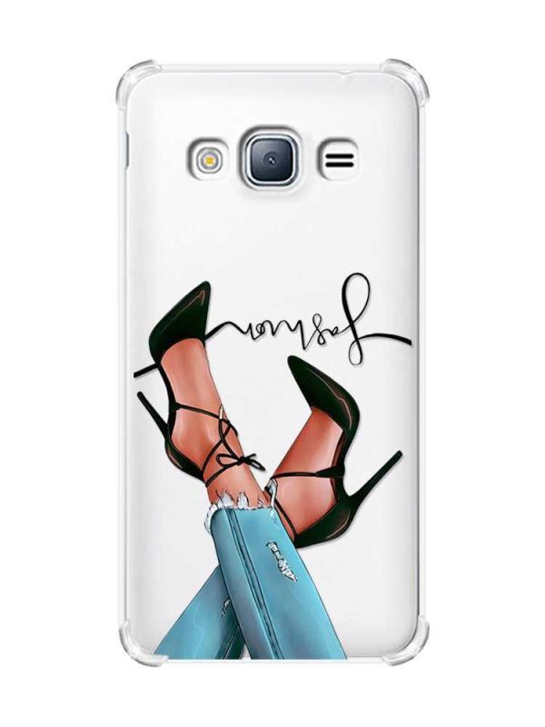 Чохол з потовщеними кутами на Samsung Galaxy J3(2016) J310 :: Ніжки (принт 60)