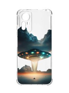 Чохол з потовщеними кутами на Xiaomi Redmi Note 12S :: Тарілка UFO (принт 241)