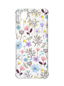 Чохол з потовщеними кутами на Xiaomi Redmi Note 12S :: Квітковий фон (принт 267)