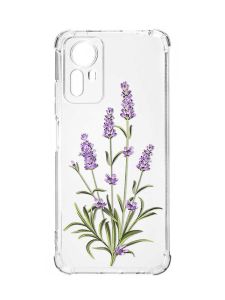 Чохол з потовщеними кутами на Xiaomi Redmi Note 12S :: Гілочки лаванди (принт 266)
